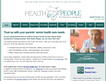 Tablet Screenshot of healthpeople.com